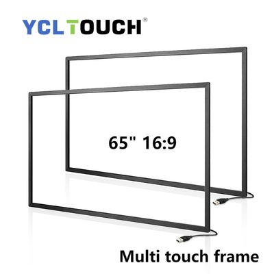Multi Noten-Rahmen kundengebundene Größe YCLTOUCH 65-Zoll-Bildschirm Ir